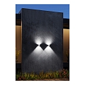 outdoor wall luminaire PUK MAXX WALL OUTDOOR up / down, rigid, without lens IP44, anthracite matt dimmable