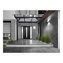outdoor wall luminaire PUK MAXX WALL OUTDOOR up / down, rigid, without lens IP44, anthracite matt dimmable