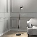 floor lamp PUK MAXX FLOOR MINI SINGLE (LED) up / down, with touch dimmer, without lens IP20, white matt dimmable