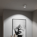 Top Light ceiling luminaire PUK MAXX MOVE (COB LED) down, swivelling, rotatable, without lens IP20, white matt dimmable