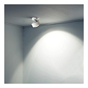 Top Light ceiling luminaire PUK MAXX MOVE (COB LED) down, swivelling, rotatable, without lens IP20, white matt dimmable