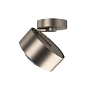 Top Light ceiling luminaire PUK MAXX MOVE (COB LED) down, swivelling, rotatable, without lens IP20, nickel matt dimmable