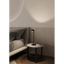 table lamp PUK! PRO 80 SIDE TABLE / BLACK EDITION rotatable, with lens optics, with touch dimmer IP20, black matt dimmable