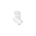 Wall /Ceiling Spot SQUBE ON BASE 1.0 PAR16, GU10 max. 12W, swivelling 90�, white