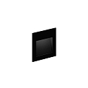 wall recessed luminaire LITO WALL REC 2.0 IP20, black matt 