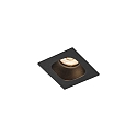 LED Recessed spot PIRRO 1.0, 1 Spot 4.5W 2700K, CRi >90, dimmable, black