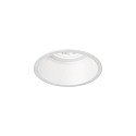 recessed spotlight DEEPER 1.0 PAR16 round, rigid, set back GU10 IP20, mat, traffic white dimmable