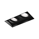 LED Recessed spot STRANGE PETIT ADJ 2.0, 18V / 350mA, 2x 6W 3000K, CRi >95, black