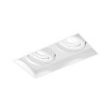 LED Recessed spot STRANGE PETIT ADJ 2.0, 18V / 350mA, 2x 6W 1800-2850K, CRi >95, white