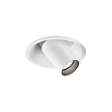 recessed luminaire BLIEK PETIT CEILING REC 1.0 IP20, white matt  6W 500lm 3000K 20-40� 20-40� CRI 90-100