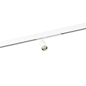 LED Track spot CENO ON TRACK 1.0 for STREX SYSTEM 48V, 3000K, DALI dimmable, white