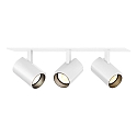 LED Recessed spot CENO 3.0, 3 flames, 3000K, CRi >90, rotatable/swivelling, dimmable, white