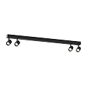 LED Spot CENO 4.0, 4 flames, 2700K, CRi >90, rotatable/swivelling, dimmable, black