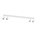 LED Spot CENO 4.0, 4 flames, 2700K, CRi >90, rotatable/swivelling, dimmable, white