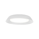 LED Wall /Ceiling luminaire TOWNA 2.0, IP44, Ø 37.1cm, 2700K, dimmable, white