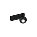 ceiling luminaire LECA 1.0 1 flame, cardanic swivelling IP20, black matt dimmable