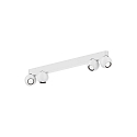 ceiling luminaire LECA 4.0 4 flames, cardanic swivelling IP20, white matt dimmable