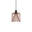 pendant luminaire WIRO 1.8 WIRO CEILING SUSP E27 IP20, rust 
