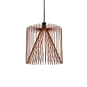 pendant luminaire WIRO 3.8 WIRO CEILING SUSP E27 IP20, rust 