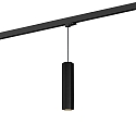 Pendant luminaire HEXO 3.0 PAR16 for 3-phase tracks, GU10 max. 12W, black