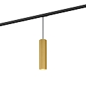 Pendant luminaire HEXO 3.0 PAR16 for 1-phase tracks, GU10 max. 12W, gold