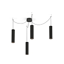 Pendant luminaire RAY MULTI 3.0 PAR16, GU10 max. 12W, black