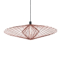 pendant luminaire WIRO 3.0 DIAMOND CEILING SUSP E27 IP20, copper 
