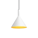 Design Pendant luminaire SHIEK 3.0, � 25.2cm, E27 max. 20W, dimmable, white gold