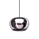 pendant luminaire WETRO 2.0 1 flame Dim-To-Warm IP20, black dimmable