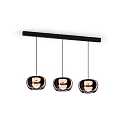 Wever & Ducr� pendant luminaire WETRO 2.0 1 flame Dim-To-Warm IP20, copper dimmable