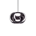 Wever & Ducr� pendant luminaire WETRO 3.0 1 flame, Dim-To-Warm IP20, black dimmable