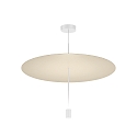 pendant luminaire SHEDDA 2.0 IP20, silk grey dimmable
