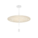 pendant luminaire SHEDDA FRACTAL 1.0 IP20, silk grey dimmable
