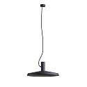 Pendant luminaire ROOMOR 1.0 PAR16, GU10, 250cm, deep black, with shade 4.0
