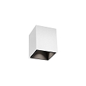 downlight BOX MINI 1.0 square, surface-mounted version IP20, white matt dimmable