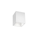 downlight BOX MINI 1.0 square, surface-mounted version IP20, white matt dimmable