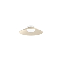 pendant luminaire CLEA 1.0 - � 35CM round, direct / indirect IP20, silk grey dimmable