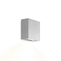 LED Wall luminaire CENTRAL 1.0, up or down, 8W 2700K, CRi >90, dimmable, aluminum brushed