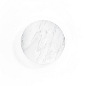 LED Wall luminaire MILES 2.0 ROUND, indirect, � 19cm, 8W 2700K, CRi >90, dimmable, marble white