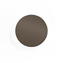 LED Wall luminaire MILES 2.0 ROUND, indirect, � 19cm, 8W 2700K, CRi >90, dimmable, bronze
