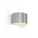 wall luminaire RAY WALL SURF 2.0 IP20, brushed aluminium dimmable