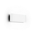 outdoor wall luminaire KIOSK 1.0 up / down, with lens optics IP65, white matt dimmable