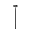 outdoor luminaire KIOSK 1.2 2 flames, adjustable, without socket IP65, anthracite, mat dimmable