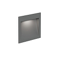 outdoor recessed luminaire ORIS OUTDOOR WALL REC 1.3 down, current constant, indirect IP65, grey 