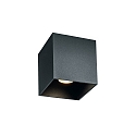 outdoor ceiling luminaire BOX OUTDOOR CEILING SURF 1.0 IP65, anthracite dimmable