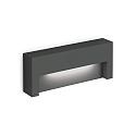 outdoor wall luminaire RETO OUTDOOR WALL SURF 2.0 IP65, anthracite dimmable