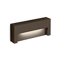 outdoor wall luminaire RETO OUTDOOR WALL SURF 2.0 IP65, bronze dimmable