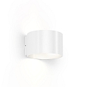Outdoor LED Wall luminaire RAY 2.0, Up&Down, IP65, 2x 3W 3000K, dimmable, angle adjustable, white