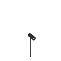 gorund spike luminaire GEO 1.0 - 24V PLUG&PLAY with plug, on/off, Plug&Play IP65, anthracite 