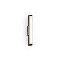 outdoor wall luminaire RIBELLE IP65 OUTDOOR 1.0 IP65, bronze dimmable